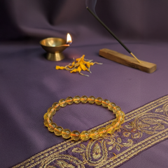 Premium Madagascar Yellow Citrine Bracelet – Made in Madagascar | Wealth • Confidence • Positivity