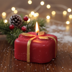 Luxury Gift Box Candle – Handcrafted Festive Scented Candle for Christmas & Home Decor