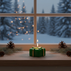 Luxury Gift Box Candle – Handcrafted Festive Scented Candle for Christmas & Home Decor