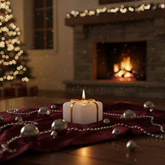 Luxury Gift Box Candle – Handcrafted Festive Scented Candle for Christmas & Home Decor