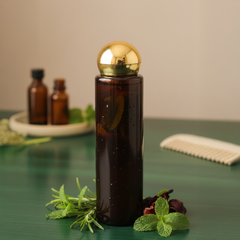 Herbal Nourish Hair Oil – Infused 10 Types of Herbs | Natural Hair Growth Oil