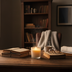 Luxury Scented Frosted Jar Candle | Long-Lasting, Clean Burn, Luxury Fragrance