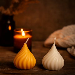 Modak Candles Made with soy wax (Scented) Unit of 6 candle