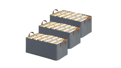 21L Foldable Fabric Storage Box with Handle – Clothes Organizer for Wardrobe, Shelves & Bedroom