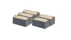 21L Foldable Fabric Storage Box with Handle – Clothes Organizer for Wardrobe, Shelves & Bedroom