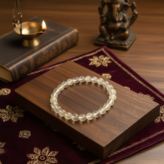 Brazilian Citrine Crystal Bracelet – Abundance, Clarity & Prosperity