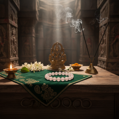 Premium Rose Quartz Healing Bracelet – Natural Love Crystal | Made in Africa