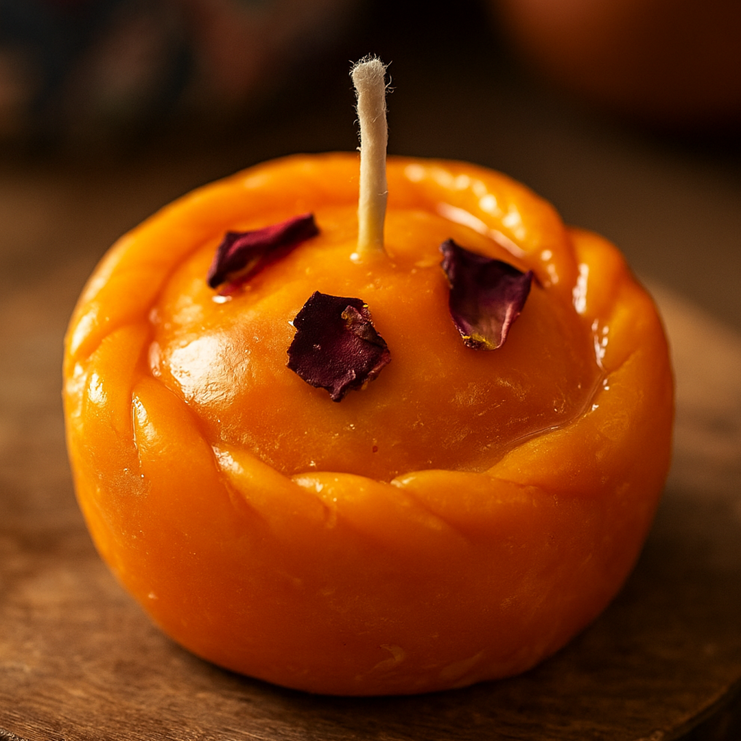 Round Gujiya Candles Made with soy wax (Scented) unit of 6 candle