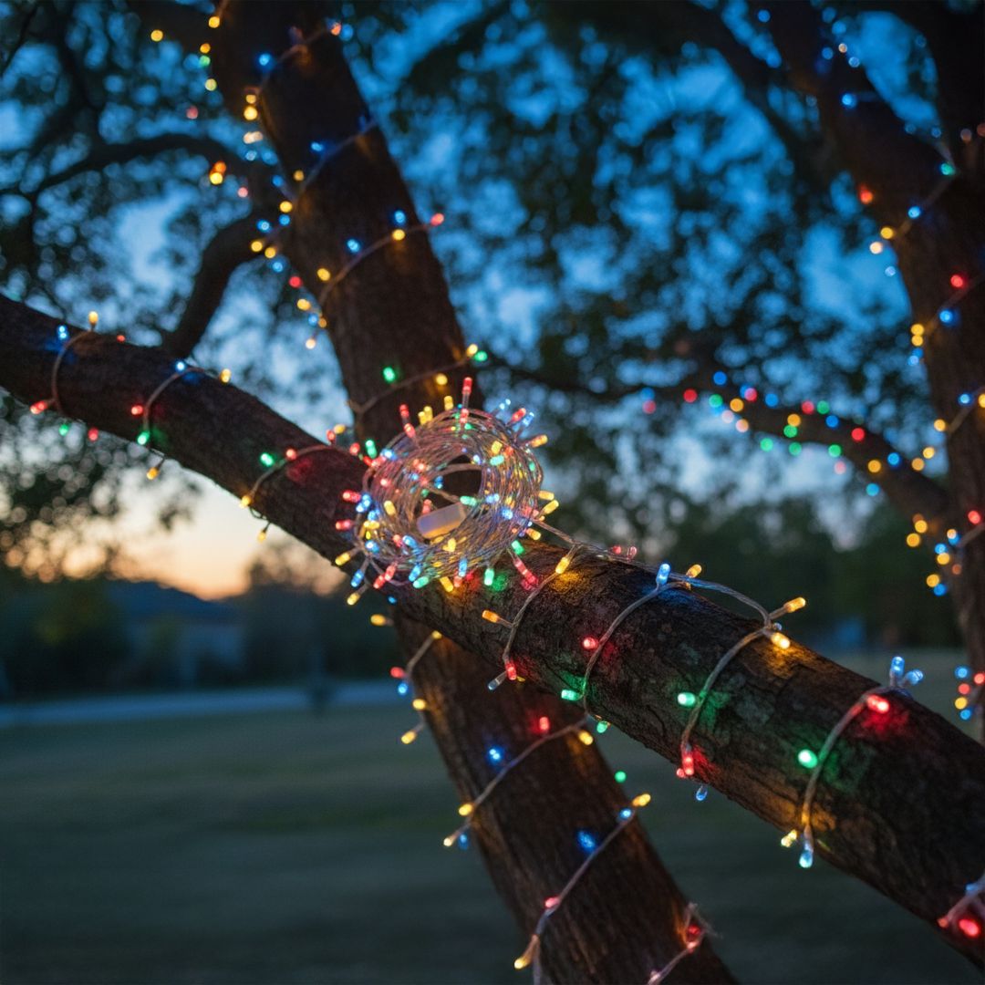 Premium Multicolor LED String Lights – Warm & Vibrant Festive Decoration