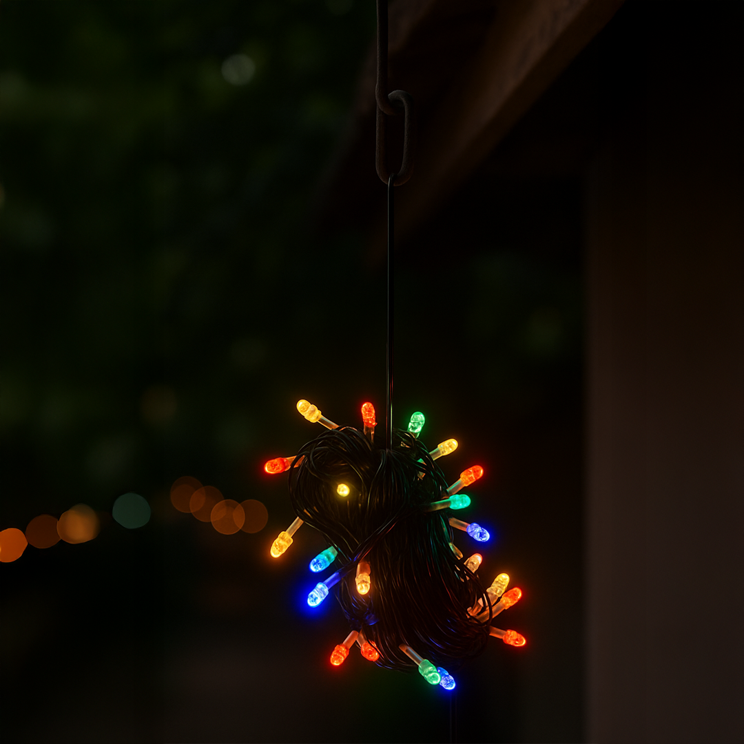 Big Angel Diamond 100 Bulbs (Multicolor LED Decorative String Lights)