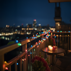 Big Angel Diamond 100 Bulbs (Multicolor LED Decorative String Lights)