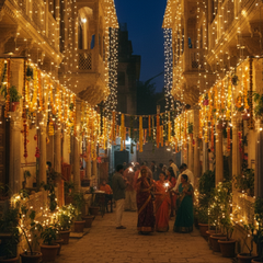 ✨ Warm Glow LED String Fairy Lights 8 Meter