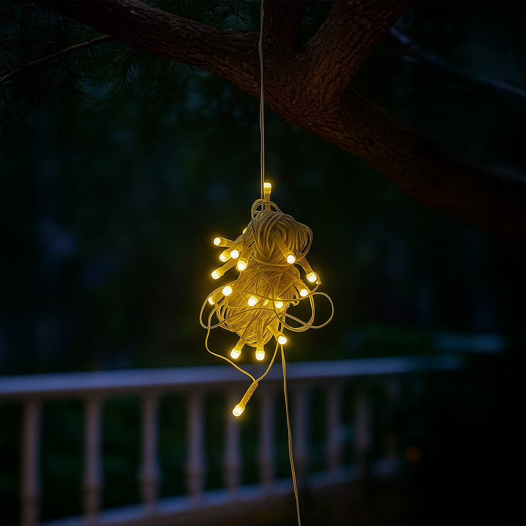 ✨ Warm Glow LED String Fairy Lights 8 Meter