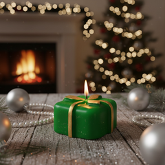 Luxury Gift Box Candle – Handcrafted Festive Scented Candle for Christmas & Home Decor