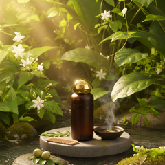 Herbal Nourish Hair Oil – Infused 10 Types of Herbs | Natural Hair Growth Oil