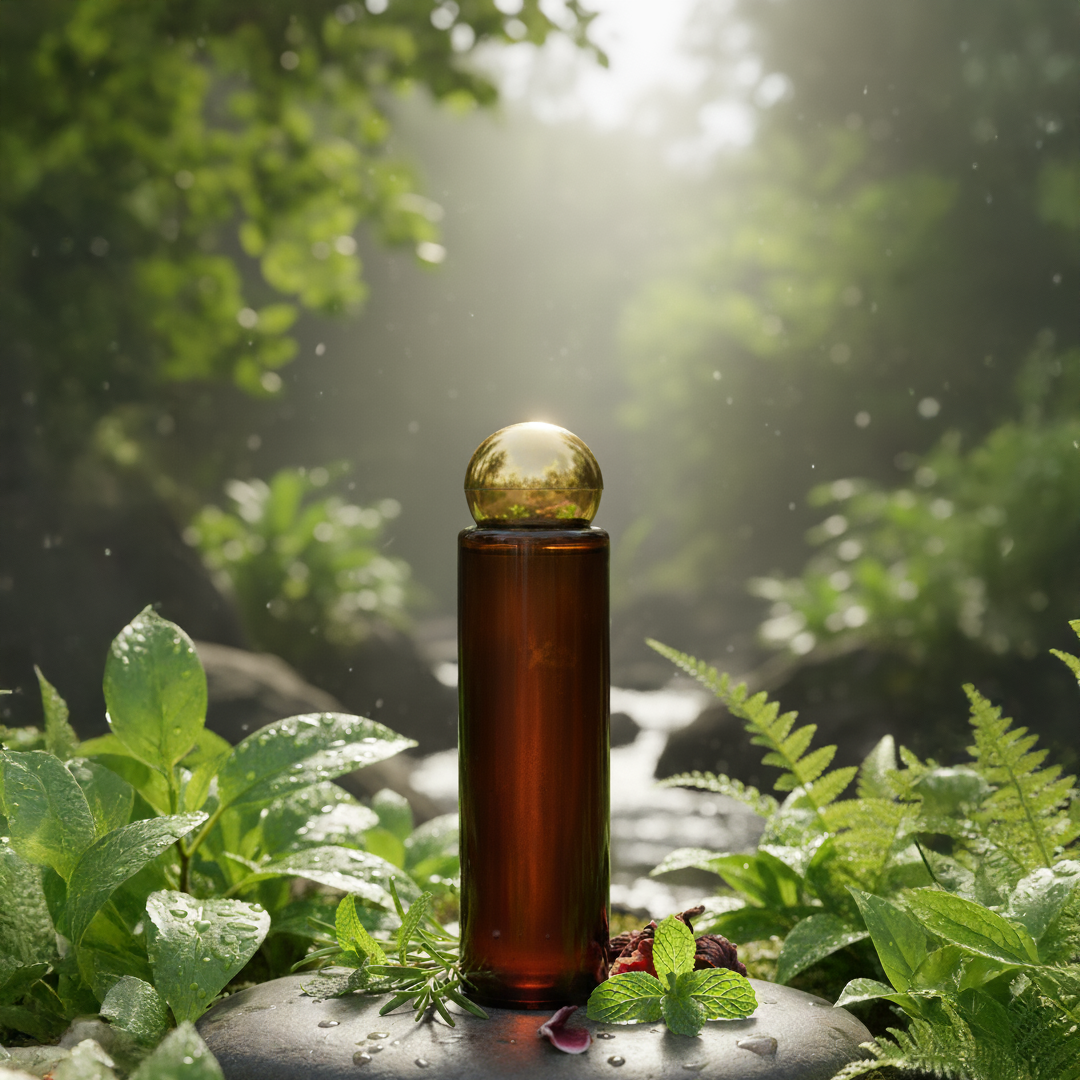 Herbal Nourish Hair Oil – Infused 10 Types of Herbs | Natural Hair Growth Oil