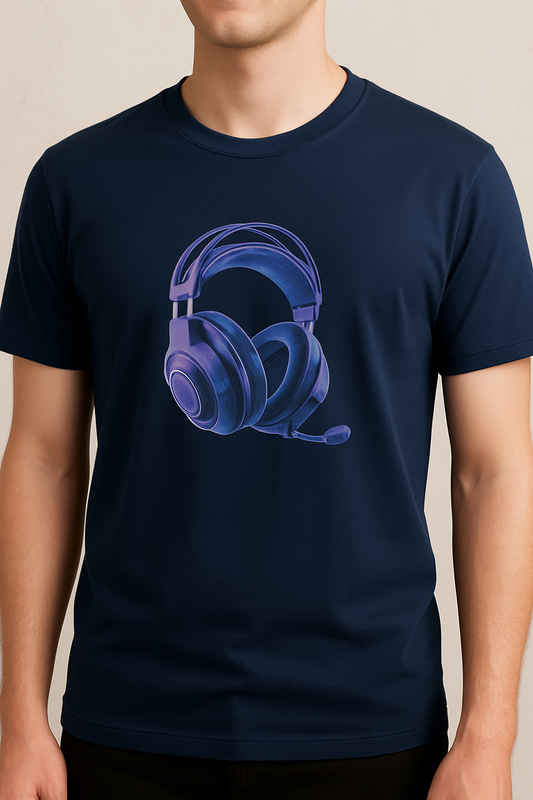 Unisex Graphic T-Shirt – Headphone Design