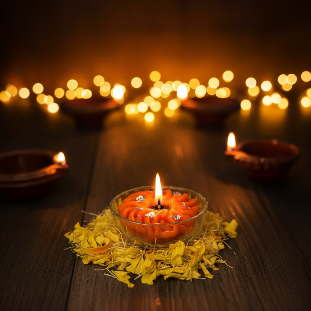 Imarati Sweet Candle Made with soy wax (Scented) Unit of 6 candles