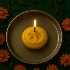 Handcrafted Jalebi Candle – Festive Glow (Unit of 6 Candles)