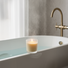 Luxury Scented Frosted Jar Candle | Long-Lasting, Clean Burn, Luxury Fragrance