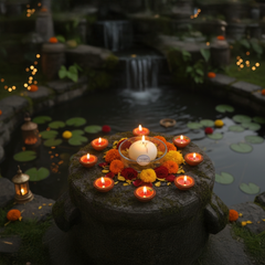 ✨ Malai Pedha Scented Candle – Festive Sweet Delight (Set of 6)