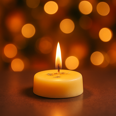 Pedha Candle Made  with soy wax  (Scented) Unit of 6  candles