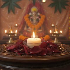 Pedha Candle Made  with soy wax  (Scented) Unit of 6  candles