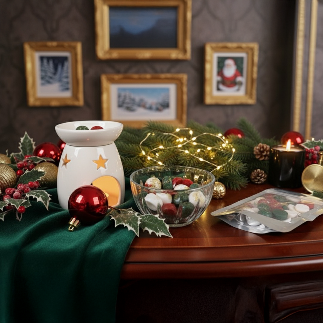 Christmas Wax Melts | Festive Soy Wax Melts Gift Pack – Holiday Scents for Home, Christmas Decor & Gifts