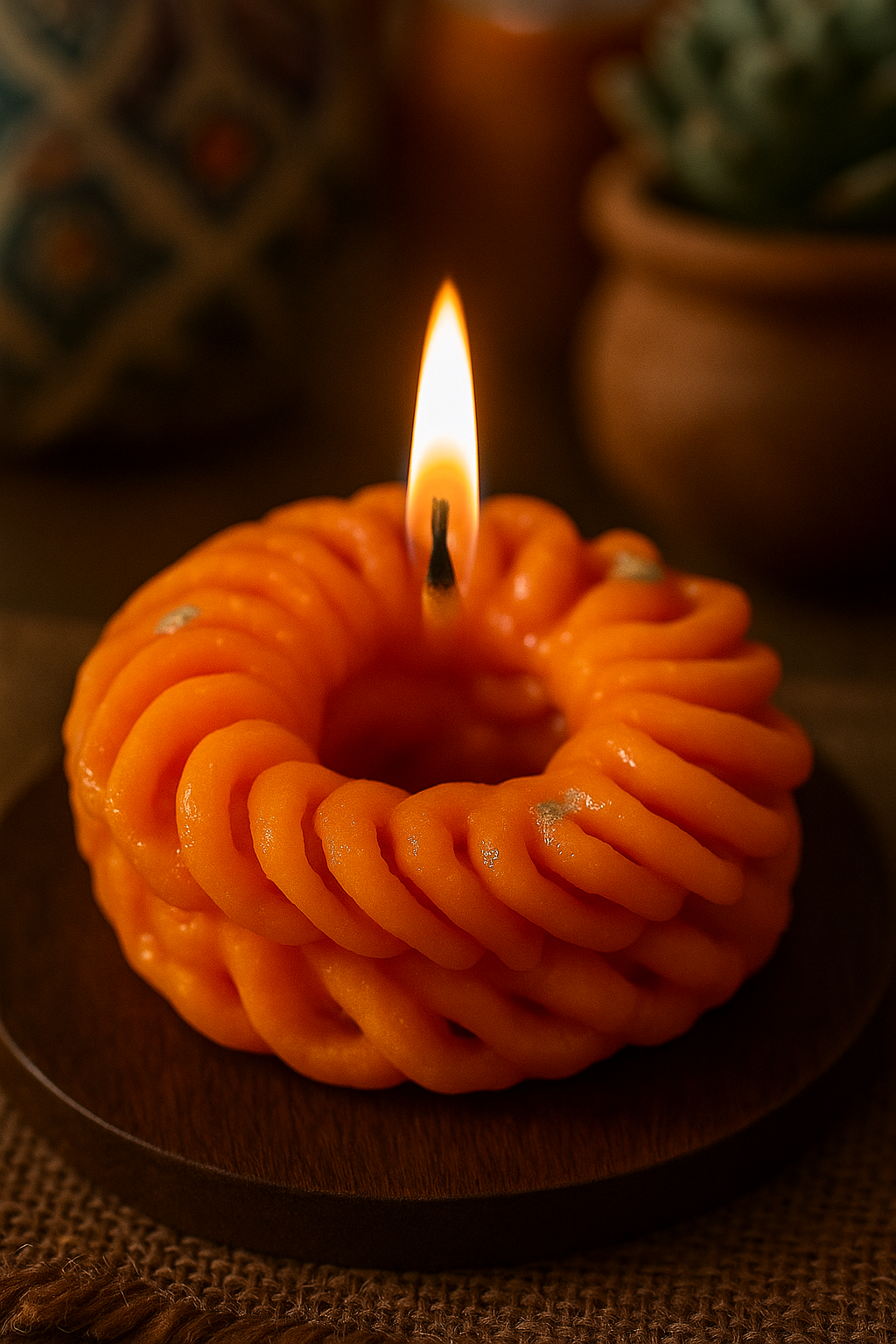 Imarati Sweet Candle Made with soy wax (Scented) Unit of 6 candles